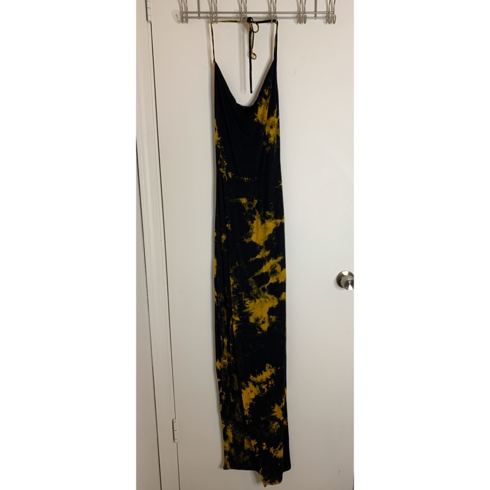 Tye Dye Halter Maxi Dress